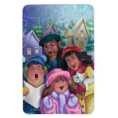 Magnet Flexible Aller à une illustration de covoiturage (Vertical)