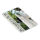 Magnet Flexible Allez et faites-le au Top Chat Motivational Slogan (Côté Droit)