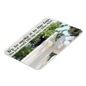 Magnet Flexible Allez et faites-le au Top Chat Motivational Slogan (Côté Gauche)