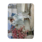 Magnet Flexible Alma Tadema | Her eyes are with her thoughts ? (Vertical)