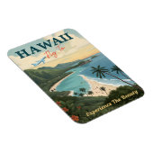 Magnet Flexible Aloha du Paradis : Hawaii (Côté Droit)