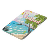 Magnet Flexible Aloha ! Hawaii ! dessin animé d'affiches de voyage (Côté Gauche)