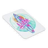 Magnet Flexible Aloha Hawaiian Surfer aimant (Côté Droit)