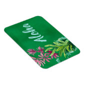 Magnet Flexible Aloha Hawaiian Tropical Flower Cruise Cabine (Côté Droit)