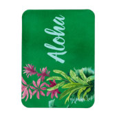 Magnet Flexible Aloha Hawaiian Tropical Flower Cruise Cabine (Vertical)