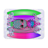 Magnet Flexible Aloha Plages Ananas (Horizontal)