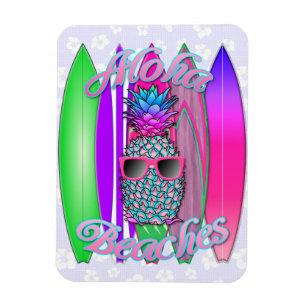 Magnet Flexible Aloha Plages Ananas
