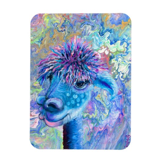 Magnet Flexible Alpaca - Aimant Nora (Vertical)
