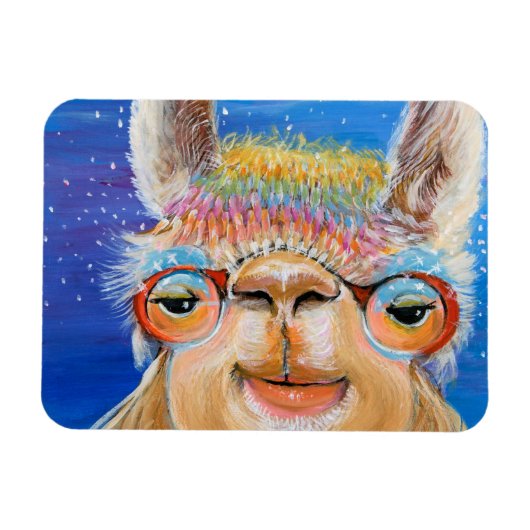 Magnet Flexible Alpaca - Spirit Grand-mère aimant (Horizontal)