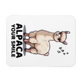Magnet Flexible Alpaca ton sourire (Horizontal)
