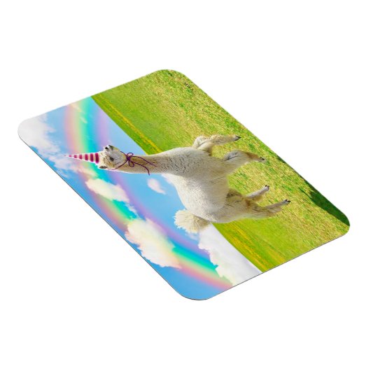 Magnet Flexible Alpaca Unicorne sous ciel ouvert (Côté Droit)