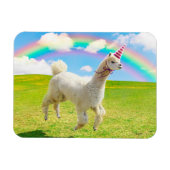Magnet Flexible Alpaca Unicorne sous ciel ouvert (Horizontal)