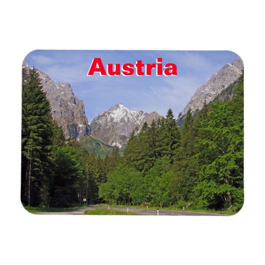 Magnet Flexible Alpes autrichiennes (Horizontal)