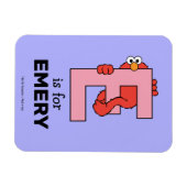 Magnet Flexible Alphabet d'Elmo | E Rose (Horizontal)