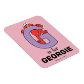 Magnet Flexible Alphabet d'Elmo | G Violet (Côté Droit)