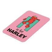 Magnet Flexible Alphabet d'Elmo | H Vert (Côté Gauche)