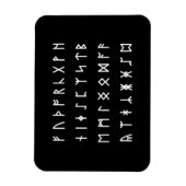 Magnet Flexible Alphabet Runique [Futhorc] (Vertical)