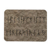 Magnet Flexible Alphabet viking (Horizontal)