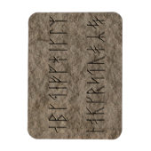 Magnet Flexible Alphabet viking (Vertical)