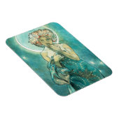 Magnet Flexible Alphonse Mucha Lune Clair De Lune Art Nouveau (Côté Droit)