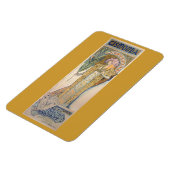 Magnet Flexible Alphonse Mucha Peinture (Côté Gauche)