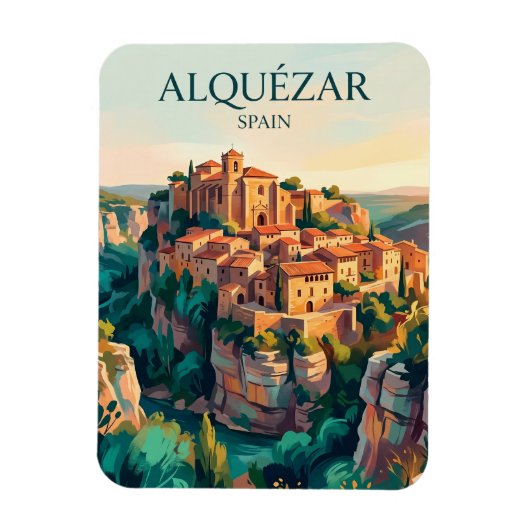 Magnet Flexible Alquézar Espagne (Vertical)