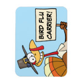 Magnet Flexible Alternatives à la Turquie pour le dîner de Thanksg (Vertical)