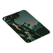 Magnet Flexible amant de course de moto cadeau (Côté Droit)