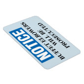 Magnet Flexible Amant de porte Cabine de croisière amusant - Buffe (Côté Droit)