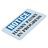 Magnet Flexible Amant de porte Cabine de croisière amusant - Hanky (Côté Gauche)