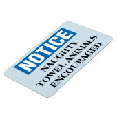 Magnet Flexible Amant de porte Cabine de croisière amusant - Servi (Côté Gauche)