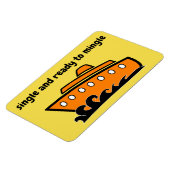 Magnet Flexible Amant de porte Cabine de croisière amusant - simpl (Côté Gauche)