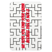 Magnet Flexible Amant de porte Cabine de croisière amusant - Trouv (Vertical)