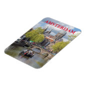 Magnet Flexible Amant frigo canal et pont Amsterdam (Côté Gauche)