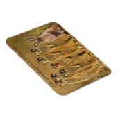Magnet Flexible Amant lapin drôle Meerkat (Côté Droit)