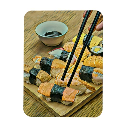 Magnet Flexible Amateur d'art japonais (Vertical)