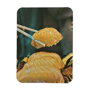 Magnet Flexible Amateur de sushi de nourriture asiatique