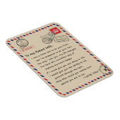 Magnet Flexible Amateurs de femmes | À Ma Future Femme Je T'Aime (Côté Droit)