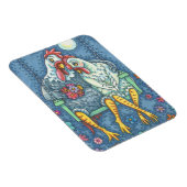 Magnet Flexible AMATEURS DE ROOSTER & HEN, Rectangle DE POULET (Côté Droit)