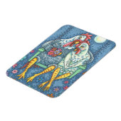 Magnet Flexible AMATEURS DE ROOSTER & HEN, Rectangle DE POULET (Côté Gauche)