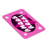Magnet Flexible Ambo Conducteur Ambos Rock Funny rose (Côté Droit)