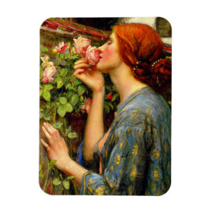Magnet Flexible Âme de la rose John William Waterhouse