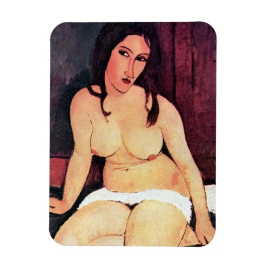 Magnet Flexible Amedeo Modigliani - Femme assise (Vertical)