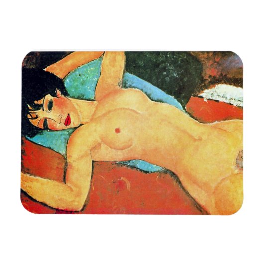 Magnet Flexible Amedeo Modigliani - Femme couchée (Horizontal)
