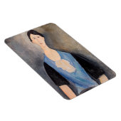 Magnet Flexible Amedeo Modigliani - Jeune femme en bleu (Côté Droit)