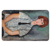 Magnet Flexible Amedeo Modigliani - Jeune fille dans une blouse ra (Horizontal)