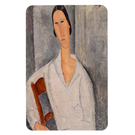 Magnet Flexible Amedeo Modigliani - Madame Hanka Zborowska Leaning (Vertical)