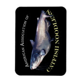 Magnet Flexible American Association of Catfish Noodlers (Vertical)