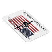 Magnet Flexible American Lineman Flag – Electrician & Utility Work (Côté Droit)