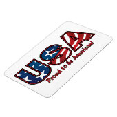 Magnet Flexible American Pride (Côté Gauche)